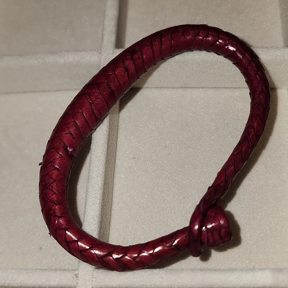 African Braided Leather Bracelet